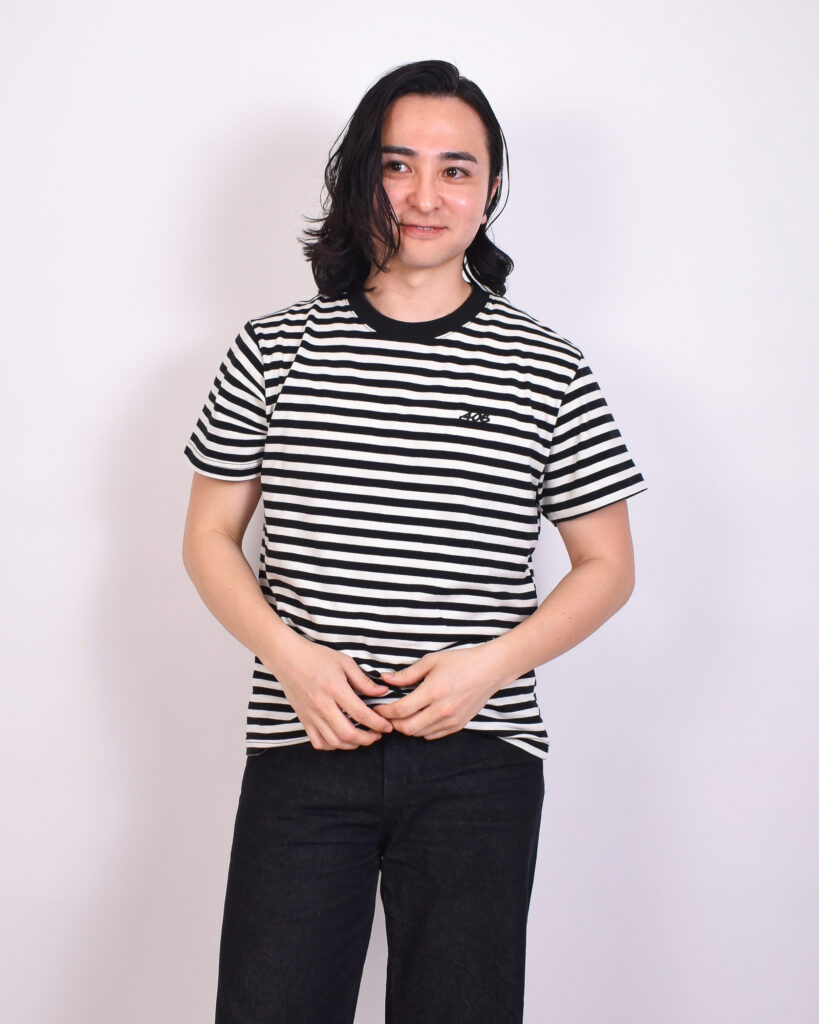 .406 BLACK BORDER S/S TEE